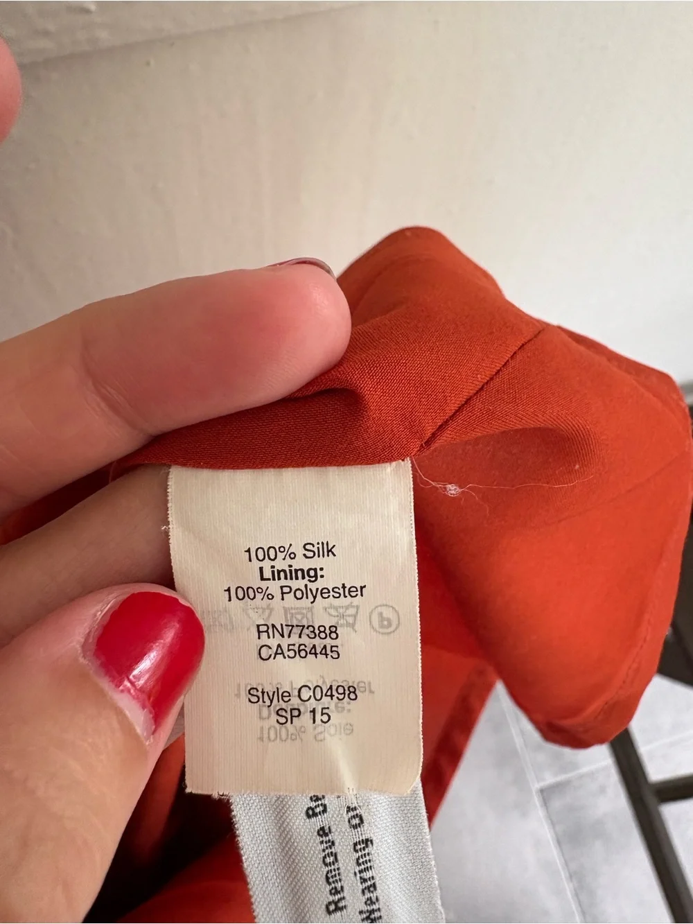 Madewell 100% Silk Midi Dress Size 4 Burnt Orange Layered Sleeveless Cottagecore